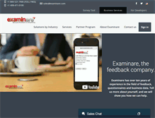 Tablet Screenshot of examinare.com